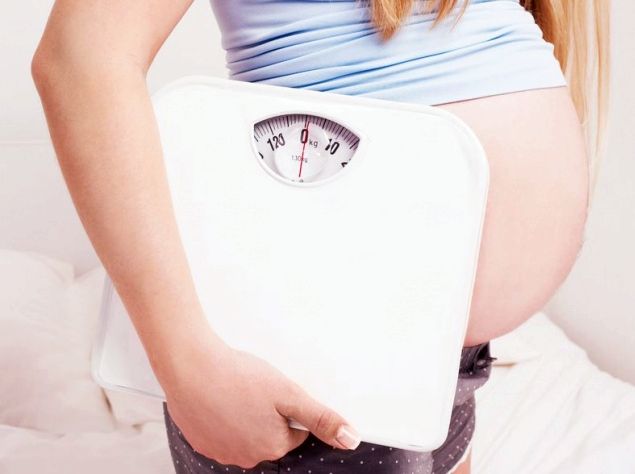 Снижение веса перед родами за сколько Особенно это заметно