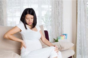 Массаж живота при беременности