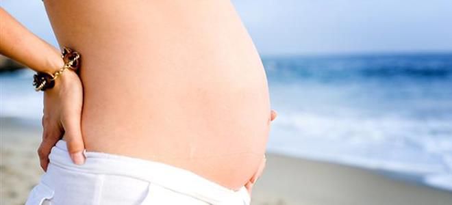 С какого месяца виден живот при беременности