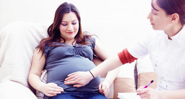 Как определить опустился ли живот при беременности