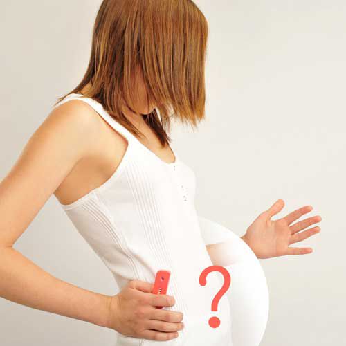 живот на 2 месяце беременности