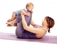 упражнения для живота после родов