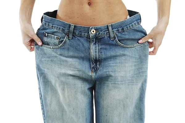 Большие джинсы — стоковое фото